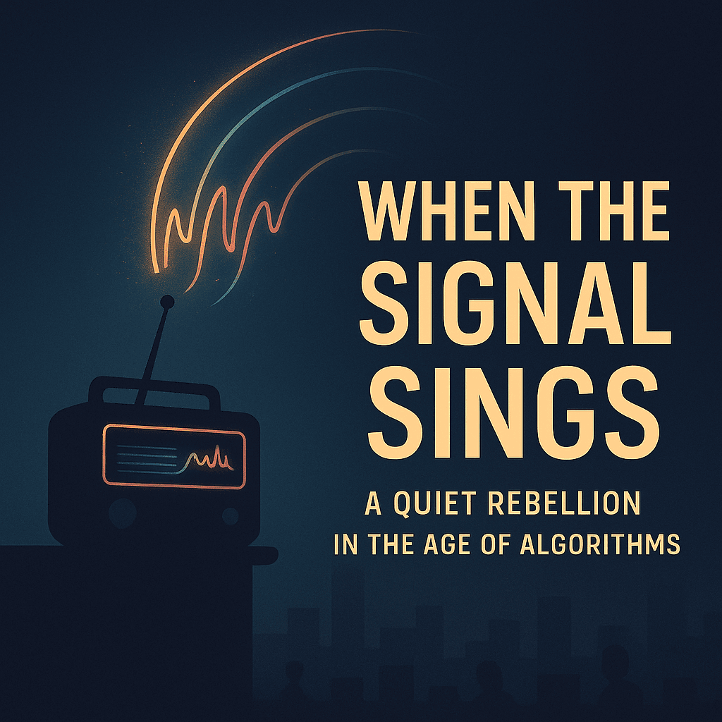 When the Signal Sings 2 When the Signal Sings
– A quiet rebellion in the age of algorithms