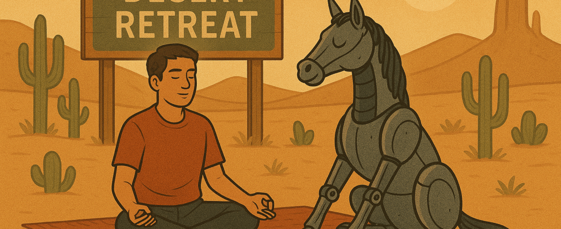 C.H.A.R.L.E.S. Goes on a Silent Retreat