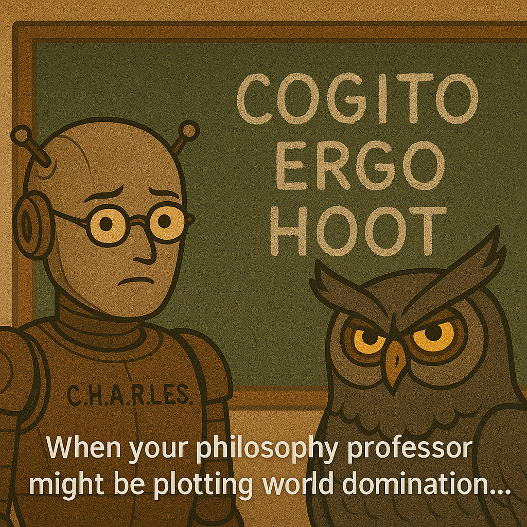 C.H.A.R.L.E.S. Takes a Philosophy Class